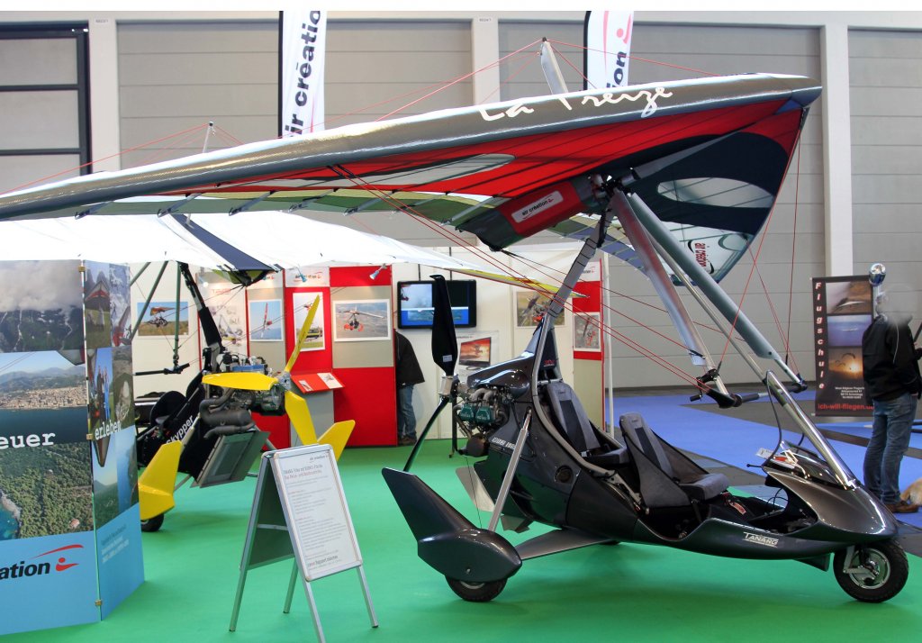 F-JUAU, Air Creation, Tarnrg 912 S-Bionix, 24.04.2013, Aero 2013 (EDNY-FDH), Friedrichshafen, Germany