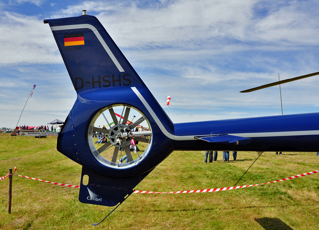 Fan des EC 120 Colibri D-HSHS der Bundespolizei am Flugplatz Wershofen - 02.09.2012
