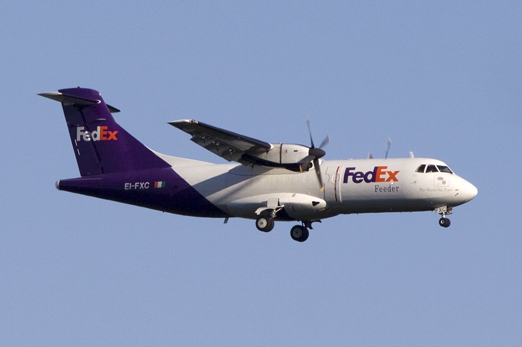 FedEx Feeder, EI-FXC, ATR, 42-300F, 31.08.2009, FRA, Frankfurt, Germany

