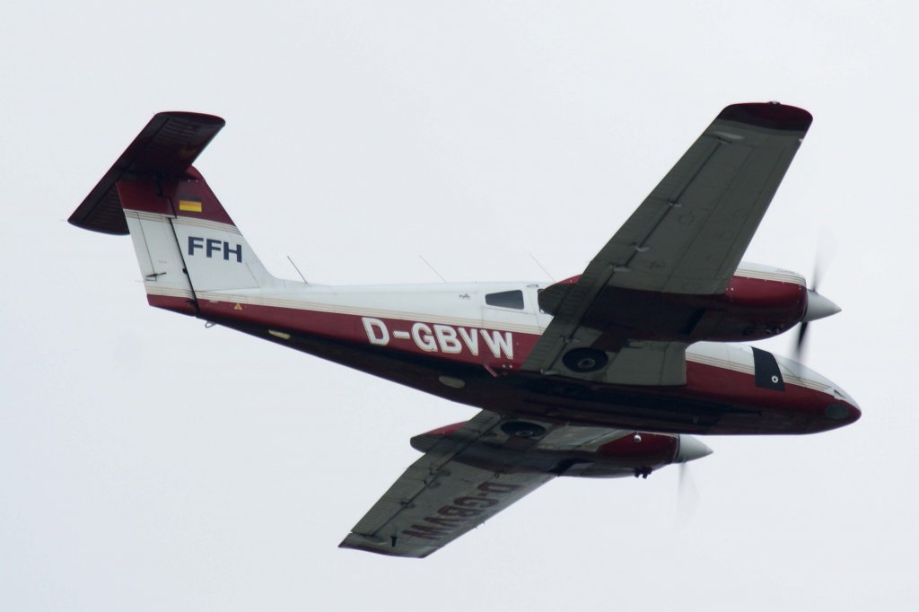 FFH Flugschule Freiburg Harter, D-GBVW, Piper, PA-44-180 Seminole, 05.09.2012, STR-EDDS, Stuttgart, Germany