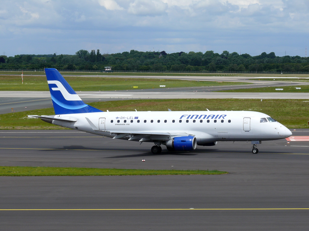 Finnair; OH-LEL; Embraer ERJ-170. Flughafen Dsseldorf. 19.06.2010.