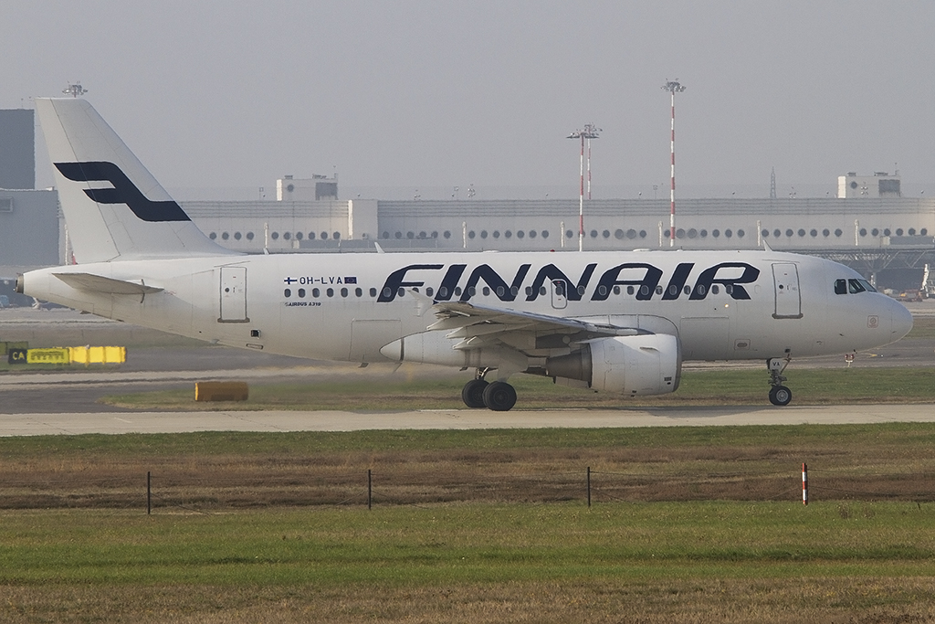 Finnair, OH-LVA, Airbus, A319-112, 16.11.2012, MXP, Mailand-Malpensa, Italy






