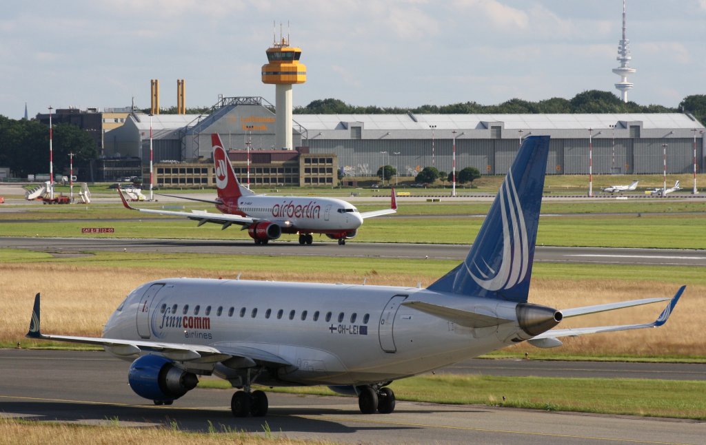 Finncomm Airlines,OH-LEI,(c/n17000120),Embraer ERJ-170-100,17.07.2012,HAM-EDDH,Hamburg,Germany