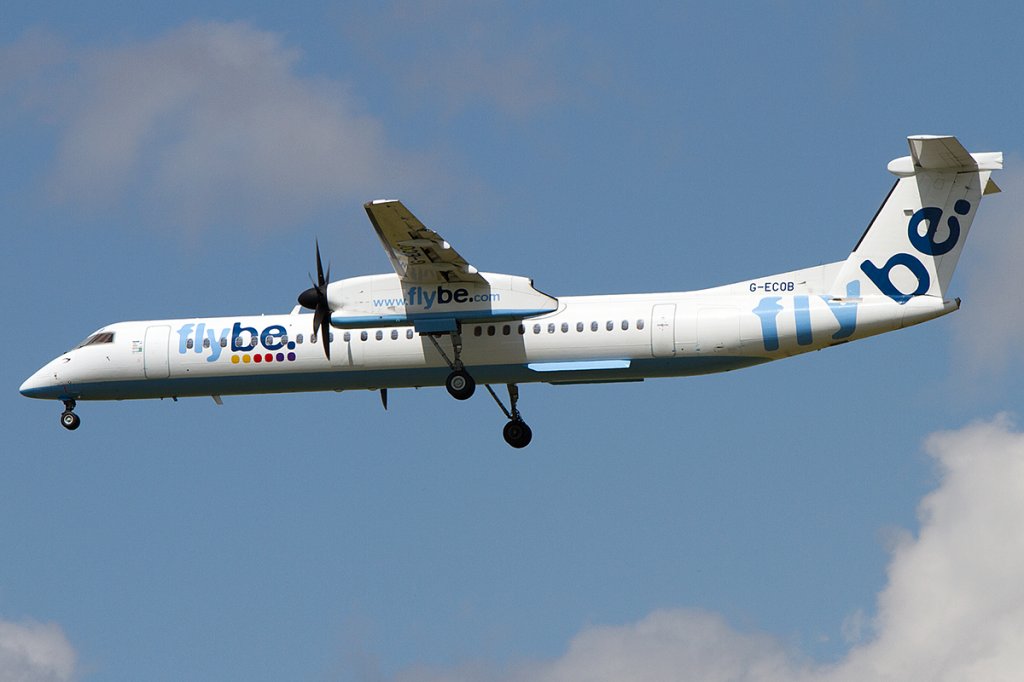 Flybe, G-ECOB, Bombardier, Dash-8 402Q, 01.05.2012, CDG, Paris, France


