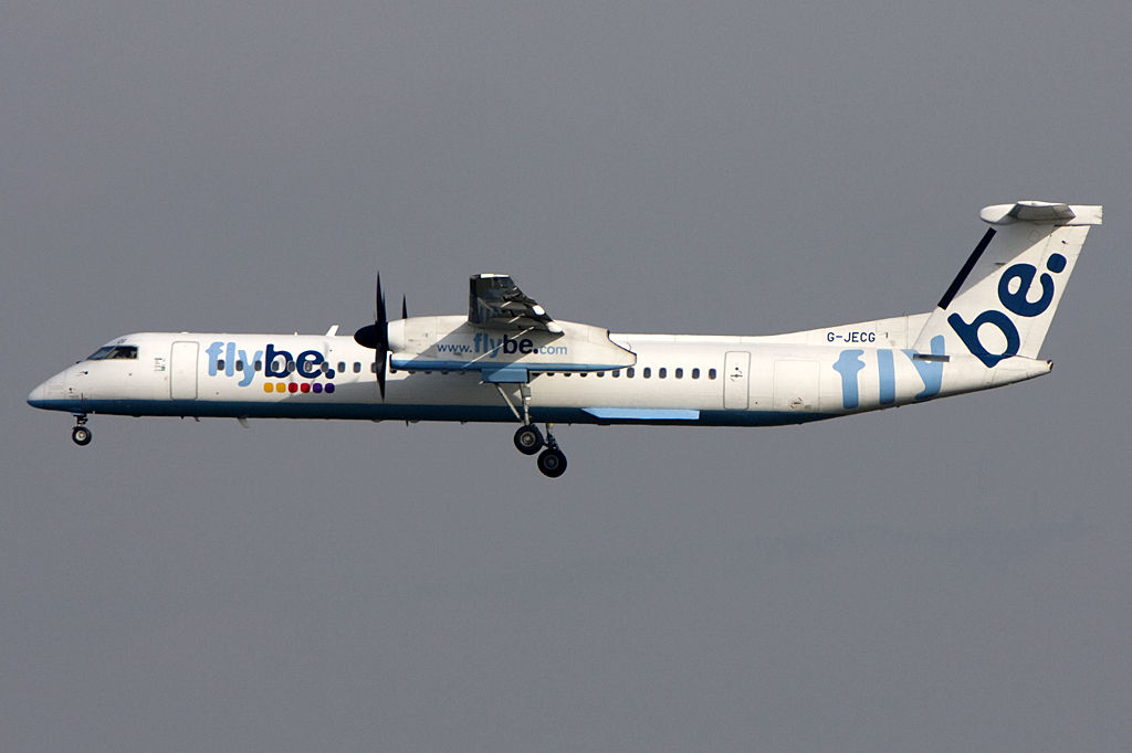 Flybe, G-JECG, Bombardier, Dash 8-Q402, 02.04.2010, FRA, Frankfurt, Germany 


