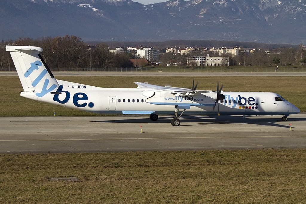 Flybe, G-JEDN, Bombardier, Dash 8 Q402, 29.12.2012, GVA, Geneve, Switzerland 


