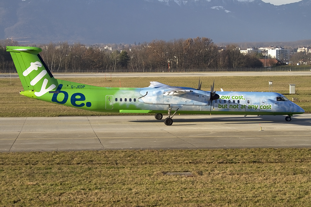 Flybe, G-JEDP, Bombardier, Dash 8-402, 29.12.2012, GVA, Geneve, Switzerland 


