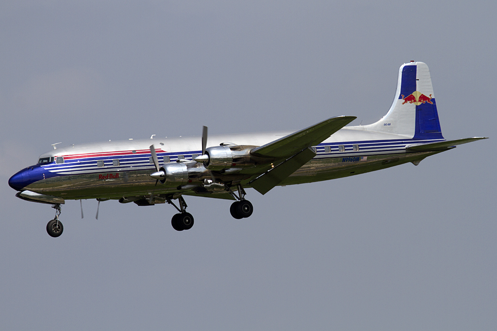 Flying Bulls, N996DM, Douglas, DC-6B, 08.06.2010, SXF, Berlin-Schnefeld, Germany 


