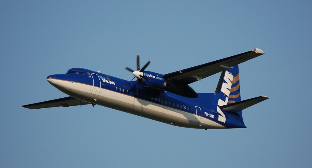 Fokker 50 VLM Airlines (Denim Air)

