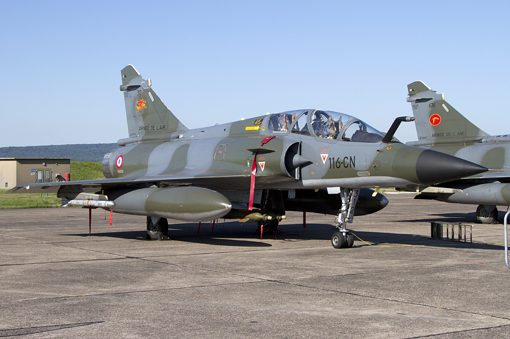France - Air Force, 312 (116-CN), Dassault, Mirage 2000N, 03.07.2011, LFSX, Luxeuil, France



