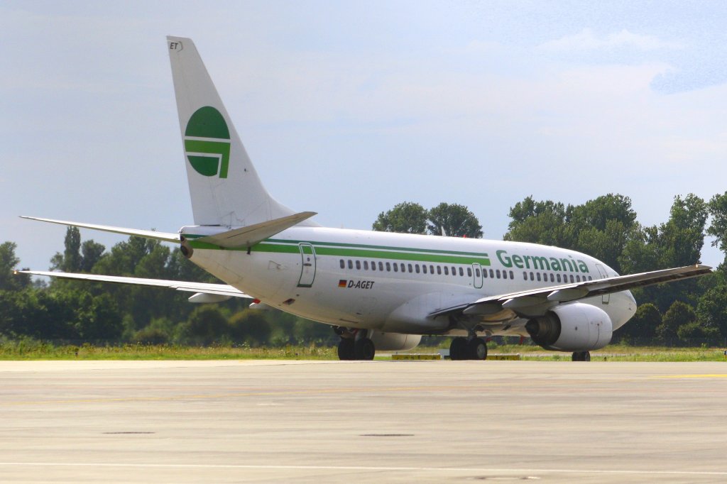 Germania Airlines
Boeing 737-300
Baden-Airpark
26.08.10