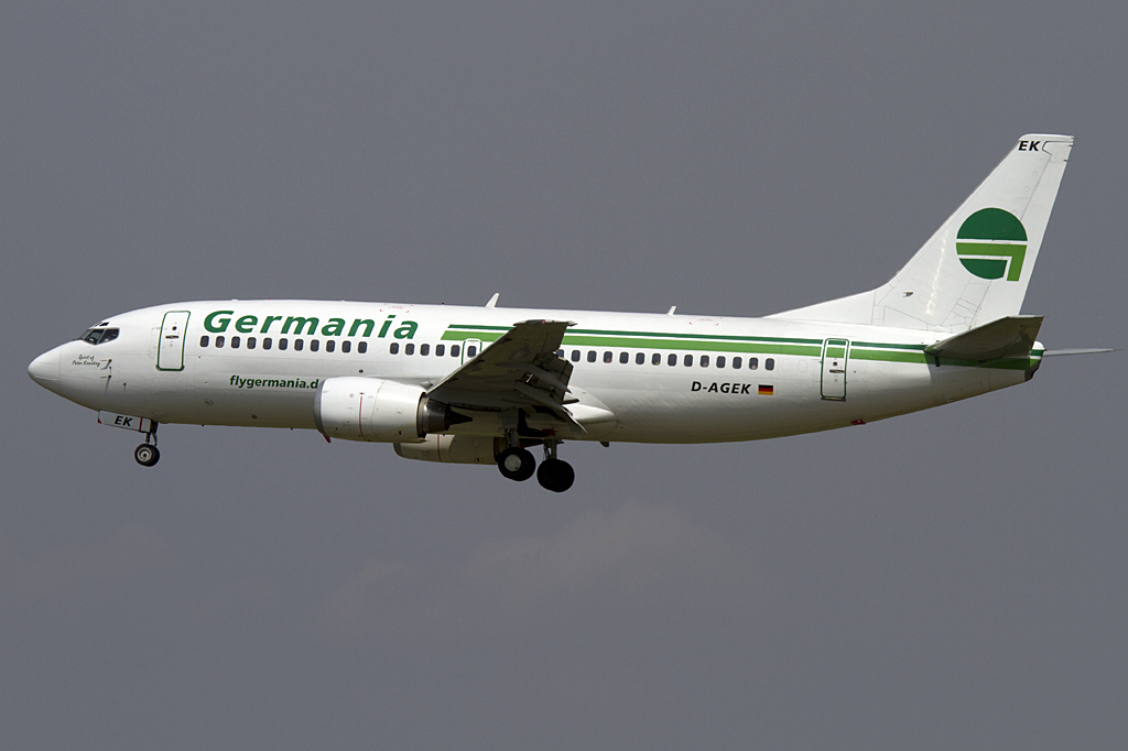 Germania, D-AGEK, Boeing, B737-3M8, 08.06.2010, SXF, Berlin-Schnefeld, Germany



