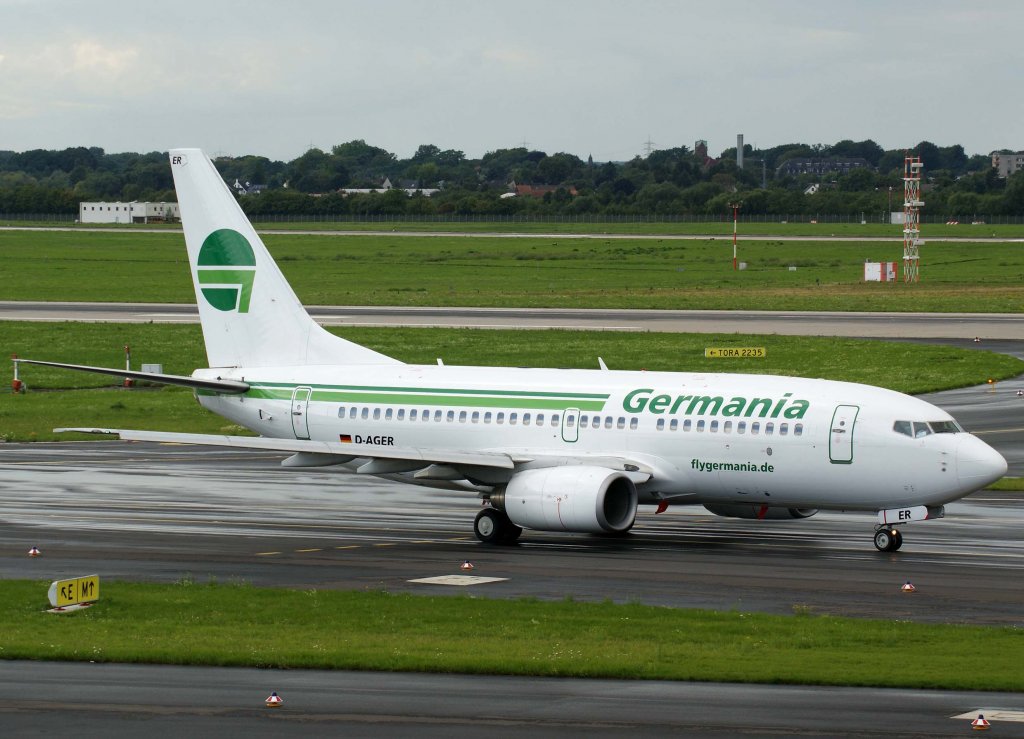 Germania, D-AGER, Boeing 737-700, 2010.08.28, DUS-EDDL, Dsseldorf, Germany 

