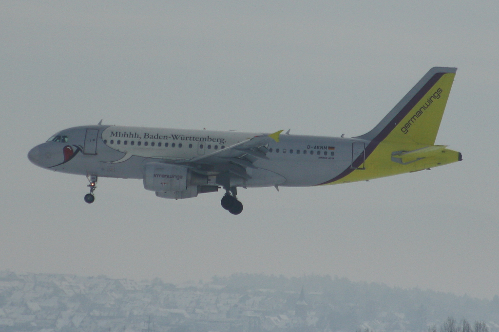 Germanwings 
Airbus A319-112 
D-AKNM 
Stuttgart
28.11.10
