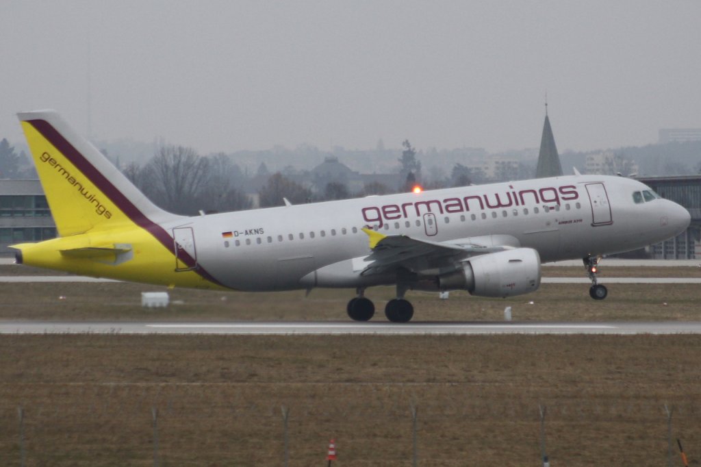 Germanwings 
Airbus A319-112 
D-AKNS 
STR Stuttgart [Echterdingen], Germany
06.03.11