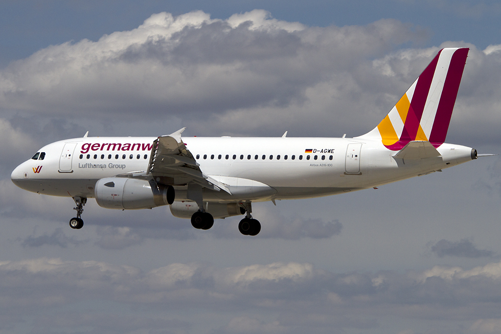 Germanwings, D-AGWE, Airbus, A319-132, 01.05.2013, BCN, Barcelona, Spain




