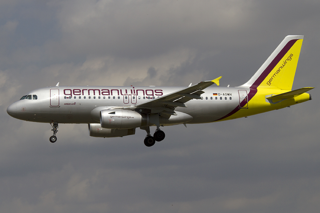 Germanwings, D-AGWH, Airbus, A319-132, 10.09.2010, BCN, Barcelona, Spain 


