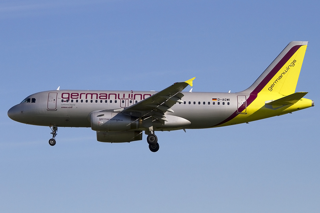 Germanwings, D-AGWI, Airbus, A319-112, 01.05.2013, BCN, Barcelona, Spain 


