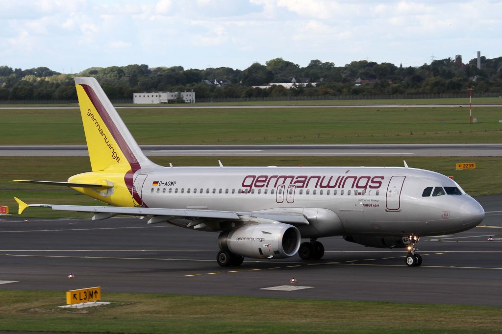 Germanwings, D-AGWP, Airbus, A 319-100, 22.09.2012, DUS-EDDL, Dsseldorf, Germany

