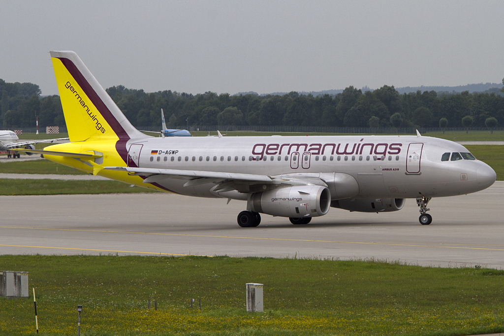 Germanwings, D-AGWP, Airbus, A319-132, 05.08.2011, MUC, Muenchen, Germany



