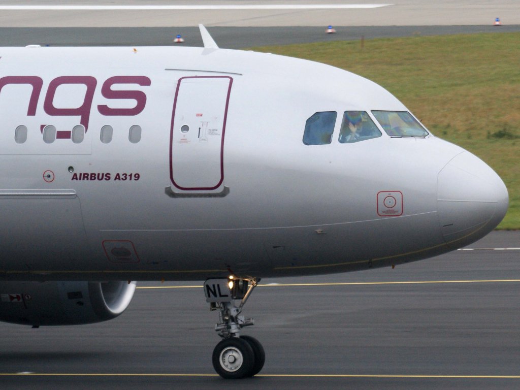 Germanwings, D-AKNL, Airbus A 319-100 (Bug/Nose), 13.11.2011, DUS-EDDL, Dsseldorf, Germany 