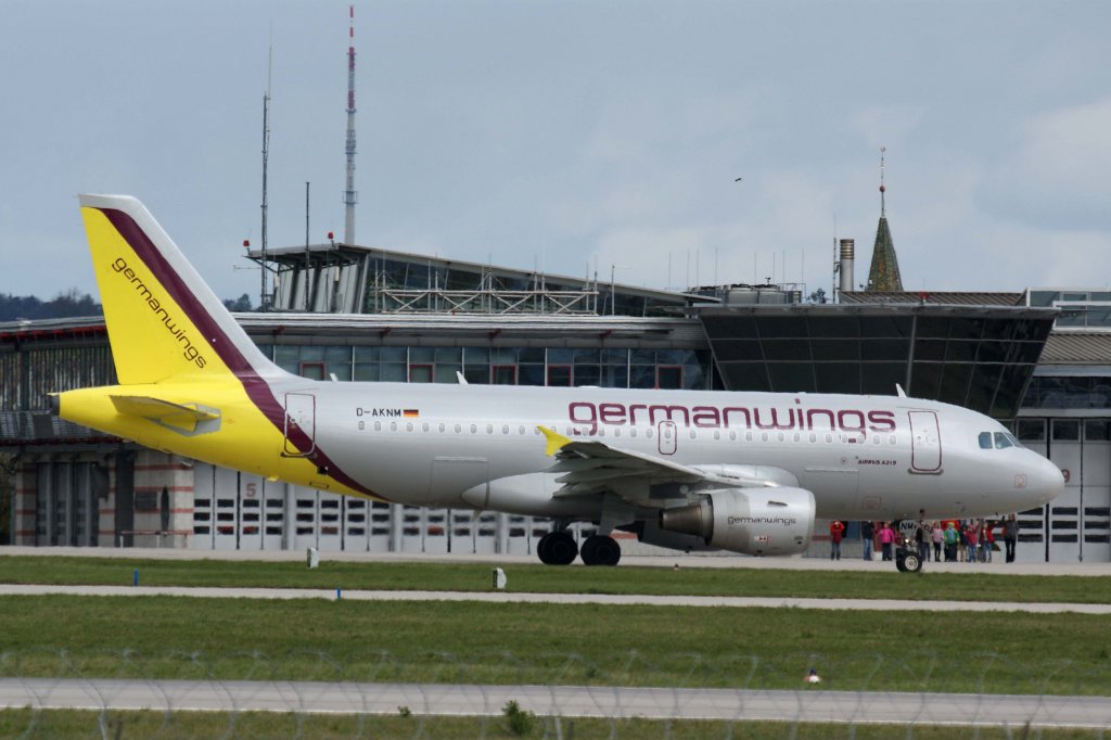 Germanwings, D-AKNM, Airbus, A 319-100, 21.04.2012, STR-EDDS, Stuttgart, Germany 