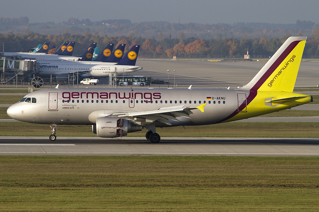 Germanwings, D-AKNU, Airbus, A319-112, 25.10.2012, MUC, Mnchen, Germany


