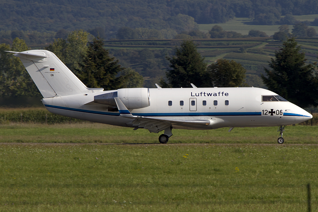 Germany - Air Force, 12+06, Bombardier, Challenger 601-3A, 25.09.2011, LHA, Lahr, Germany 