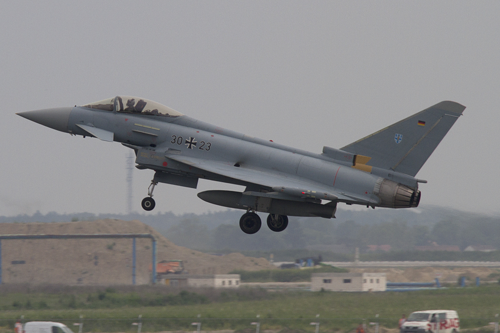 Germany - Air Force, 30+23, Eurofighter, EF-2000 Typhoon, 10.06.2010, SXF, Berlin-Schnefeld, Germany 


