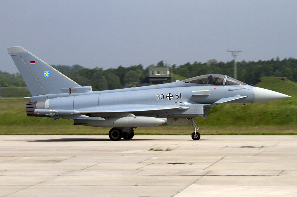 Germany - Air Force, 30+51, Eurofighter, EF-2000 Typhoon, 07.06.2010, EKSP, Rostock-Laage, Germany 



