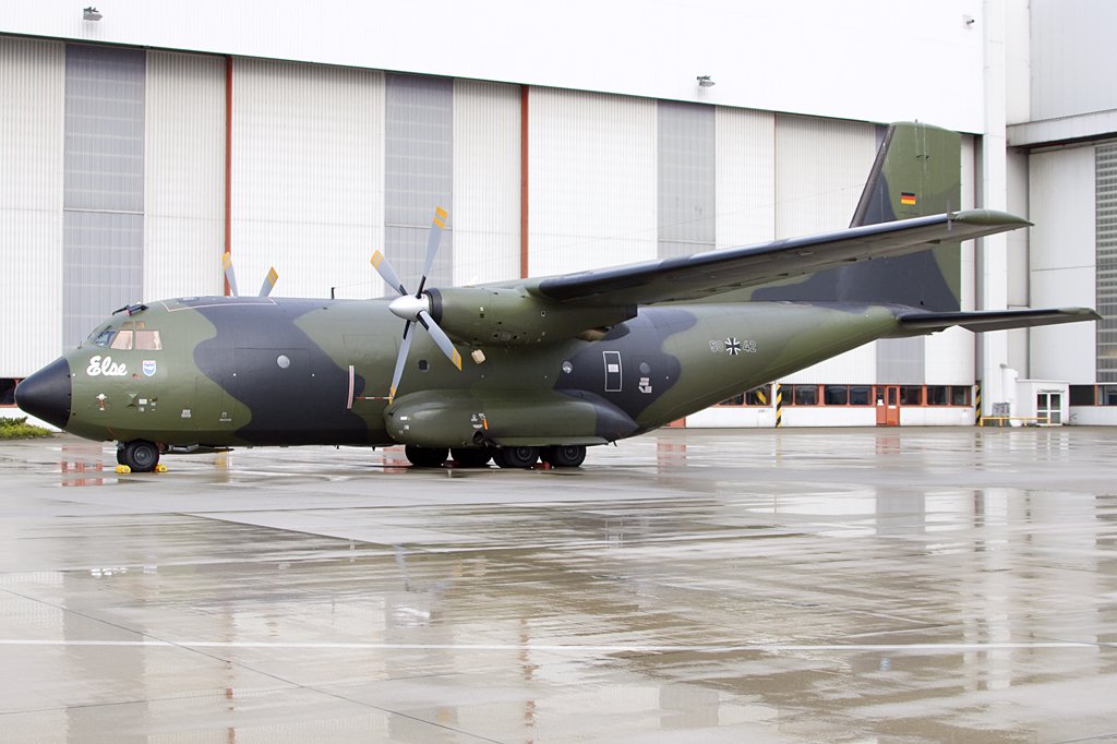 Germany Air-Force, 50+42, Transall, C-160D, 05.09.2009, XFW, Finkenwerder, Germany 


