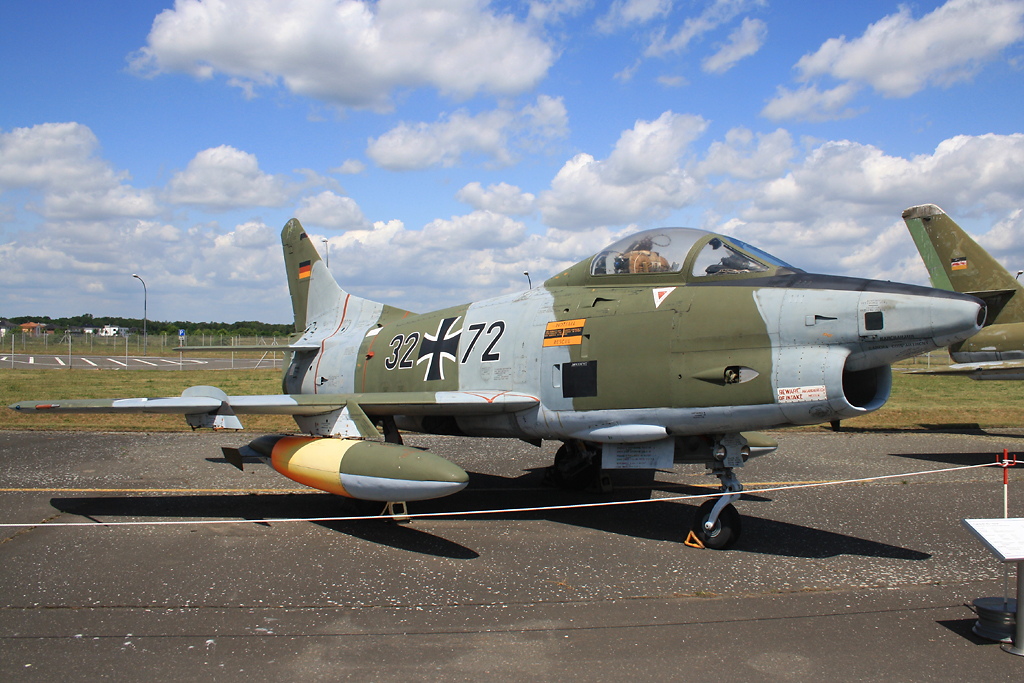 Germany - Air Force 
Fiat G.91R/3 
32+72
Luftwaffenmuseum Berlin-Gatow, Germany
17.06.11 
