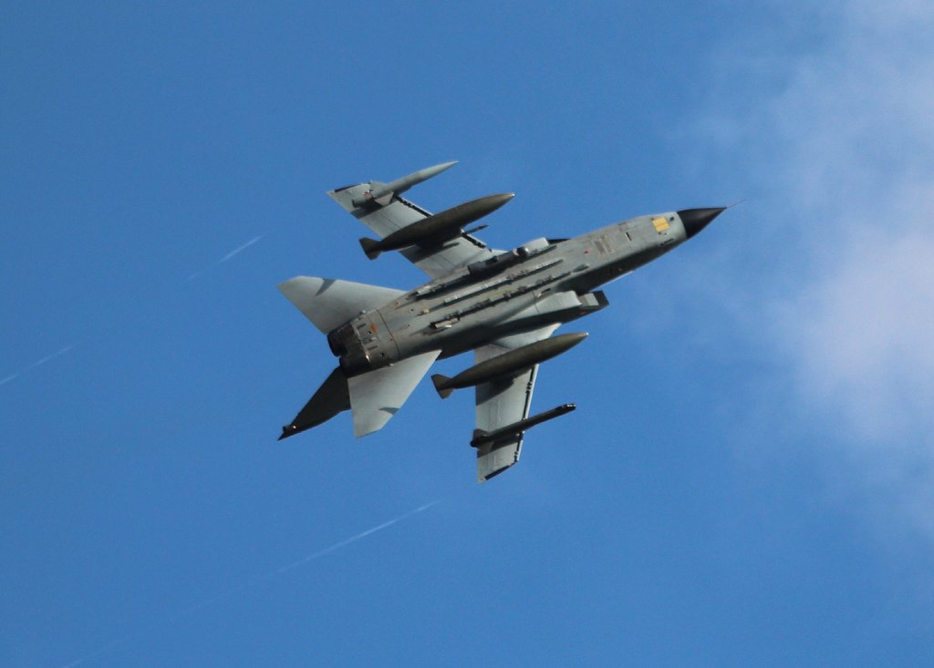 Germany Air Force Panavia Tornado ECR 46+53 bei der Vorfhrung der Luftwaffe auf der ILA 2012 am 13.09.2012