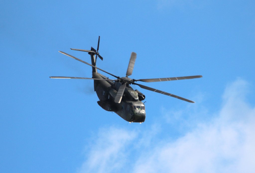 Germany Army CH-53G 84+34 bei der Flugvorfhrung auf der ILA 2012 am 13.09.2012