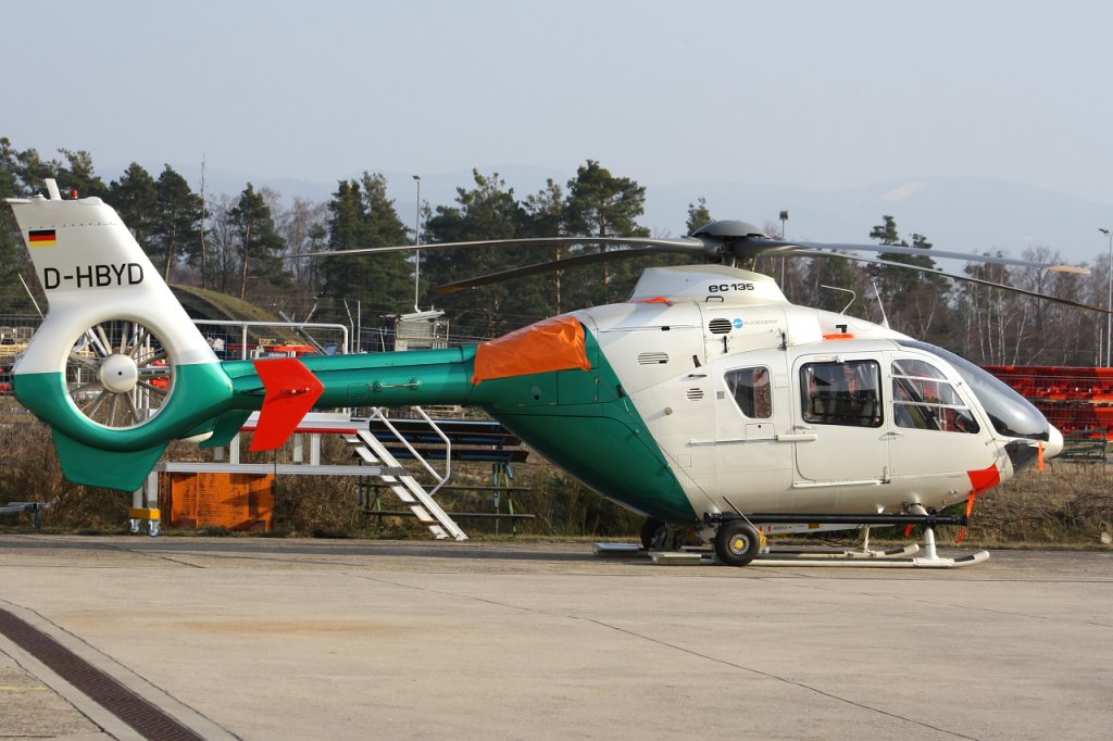 Germany - Police 
Eurocopter EC-135 
D-HBYD 
FKB Karlsruhe/Baden-Baden, Germany
08.03.11
