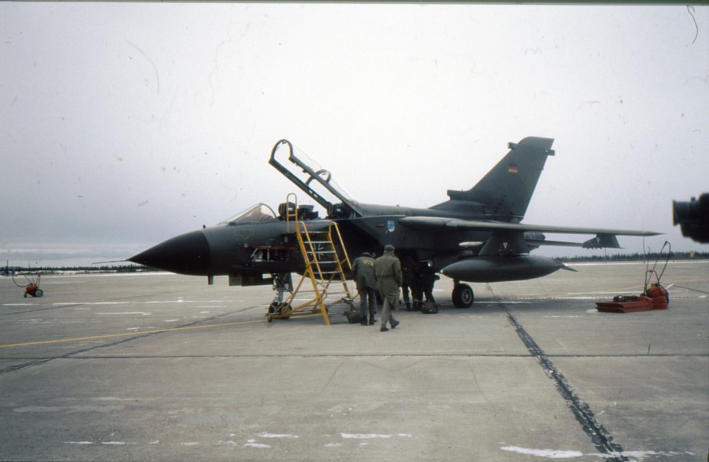 Goose Bay, Panavia  Tornado  der Bundesluftwaffe (aufgenommen am 31.10.1990)