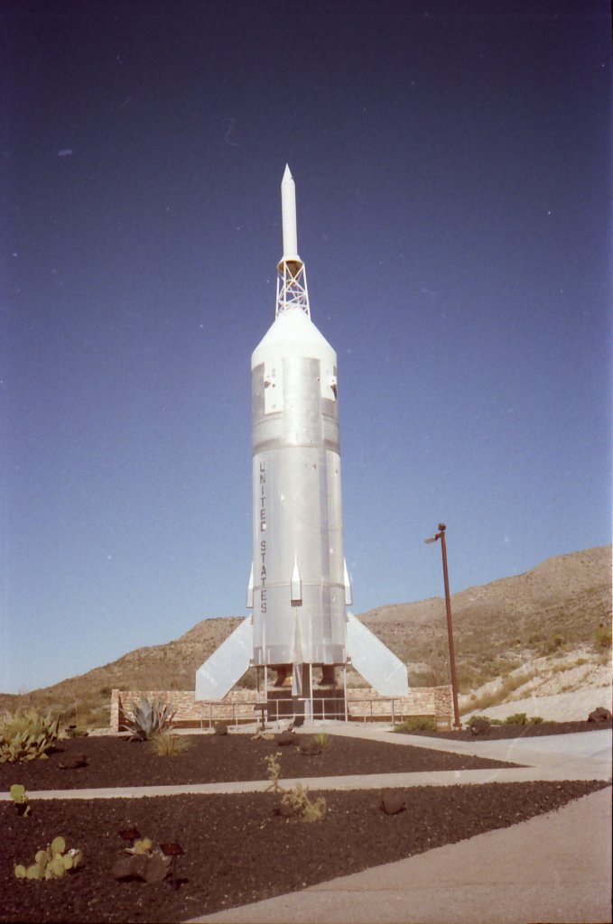 Guadalupe Mountains National Park, Texas, Space Hall of Fame, Rakete (11.11.1990)