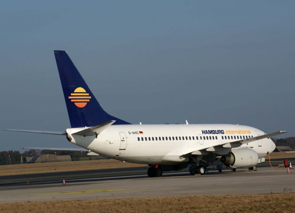 Hamburg International, D-AHIC, Boeing 737-700, 2009.01.31, NRN, Weeze, Germany