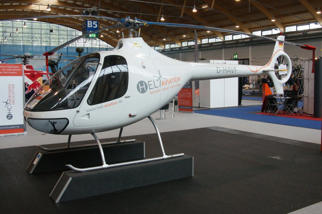 Heli Aviation, D-HAVF, Guimbal, G-2 Cabri, 18.04.2012, Aero 2012 (EDNY-FDH), Friedrichshafen, Germany