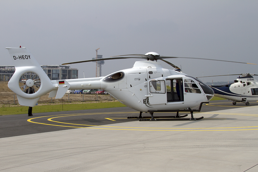 Helicopter Travel Munich, D-HEOY, Eurocopter, EC-135-T1, 11.06.2010, SXF, Berlin-Schnefeld, Germany 



