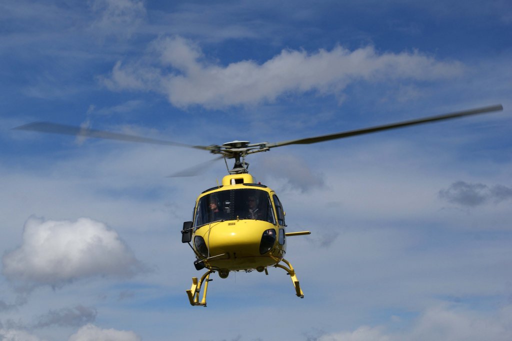 Helix Flug GmbH, D-HFIX, Eurocopter, AS-350 B-2 Ecureuil, 21.04.2012, Rundflge am Meilenwerk in Bblingen, Bblingen, Germany 

