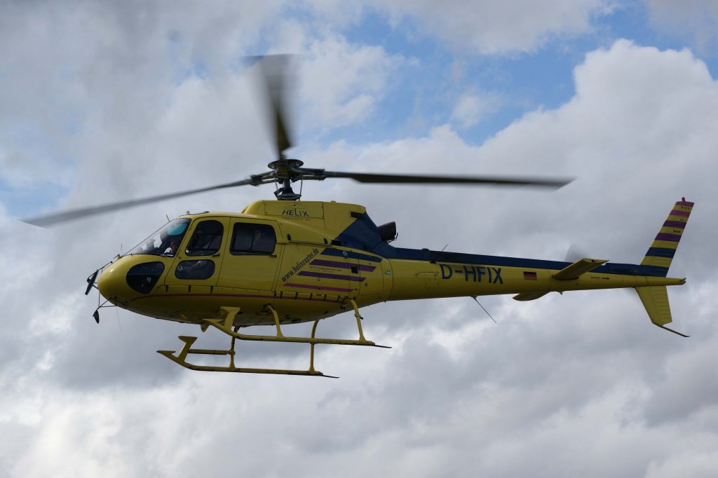 Helix Flug GmbH, D-HFIX, Eurocopter, AS-350 B-2 Ecureuil, 21.04.2012, Rundflge am Meilenwerk in Bblingen, Bblingen, Germany 

