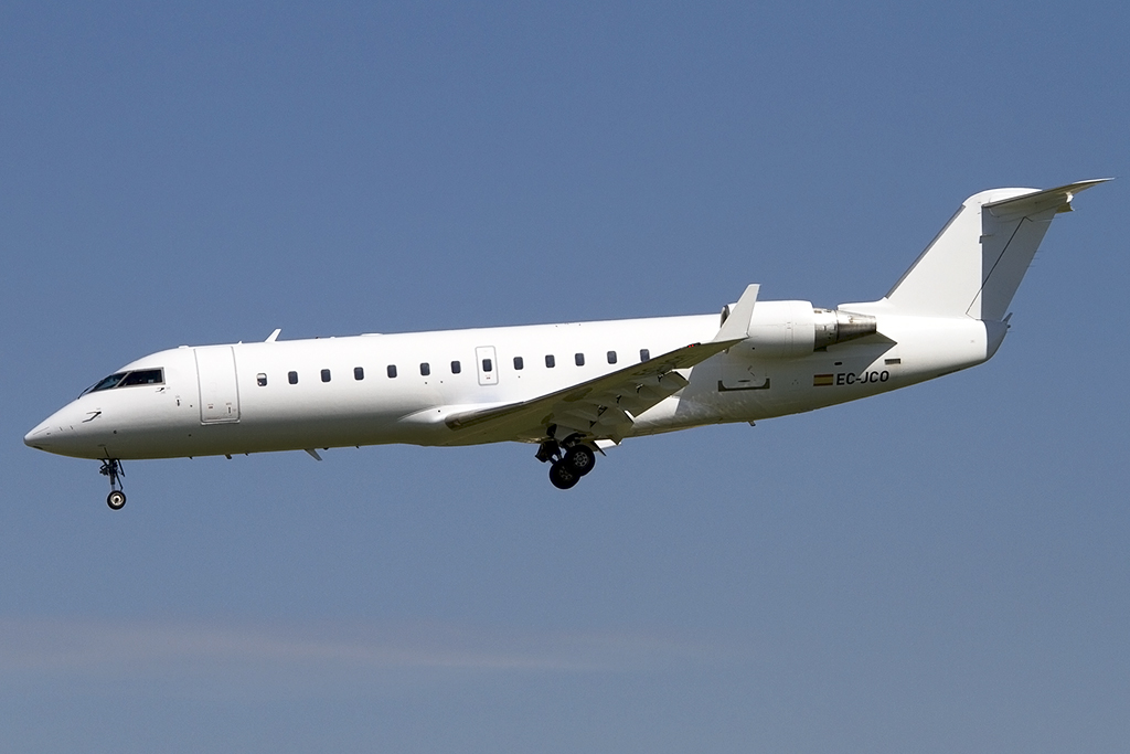 Iberia - Air Nostrum, EC-JCO, Bombardier, CRJ-200ER, 01.05.2013, BCN, Barcelona, Spain 

