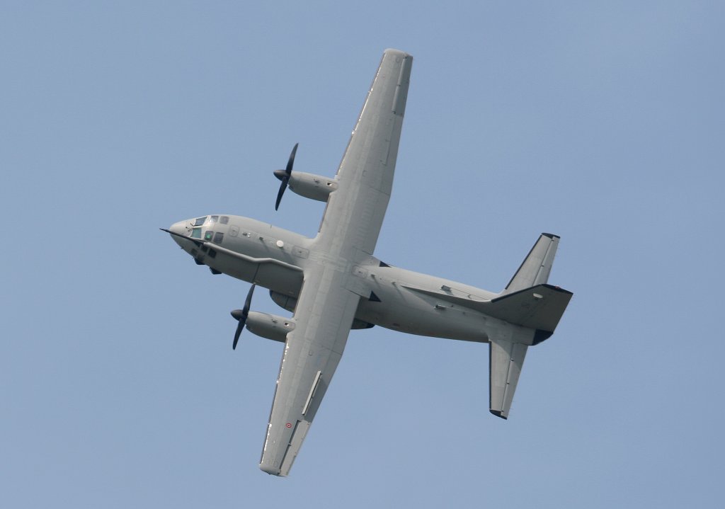 Italy Air Force Alenia C-27J Spartan MM62221 bei der Flugvorfhrung auf der ILA 2010 am 08.06.2010