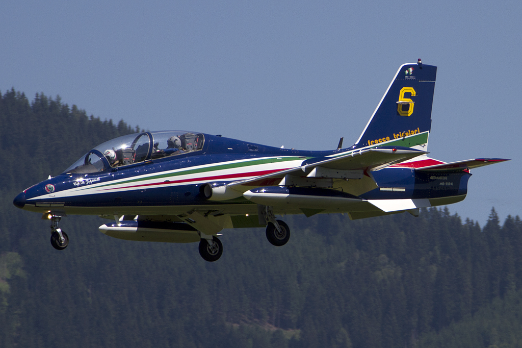 Italy - Air Force, MM54518, (6), Aermacchi, MB-339PAN, 29.06.2011, LOXZ, Zeltweg, Austria


