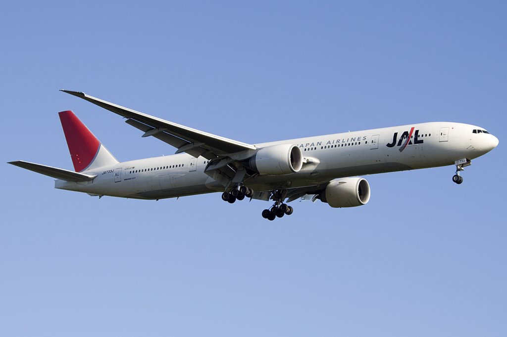 JAL, JA733J, Boeing, B777-346ER, 31.08.2009, FRA, Frankfurt, Germany 


