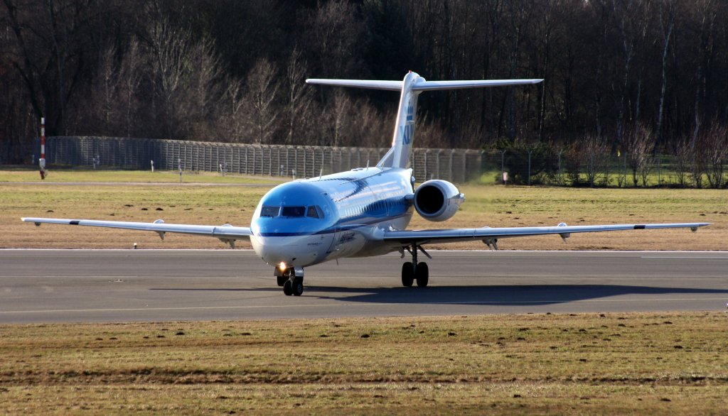 KLM Cityhopper,PH-KZS,(c/n11540),Fokker F70,02.02.2013,HAM-EDDH,Hamburg,Germany