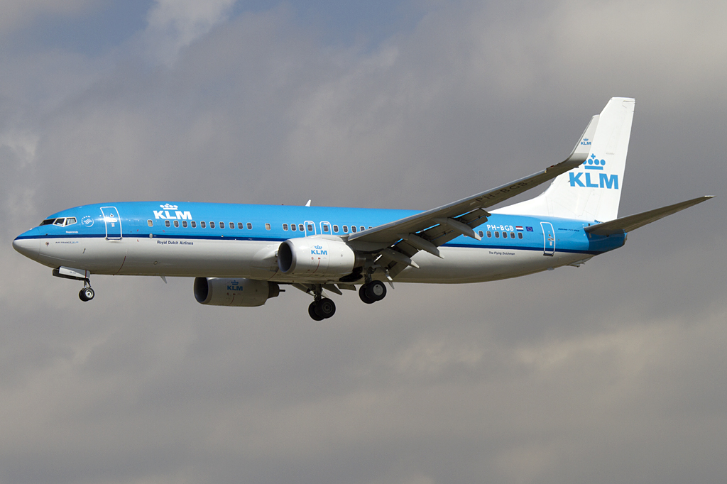 KLM, PH-BGB, Boeing, B737-8K2, 10.09.2010, BCN, Barcelona, Spain 




