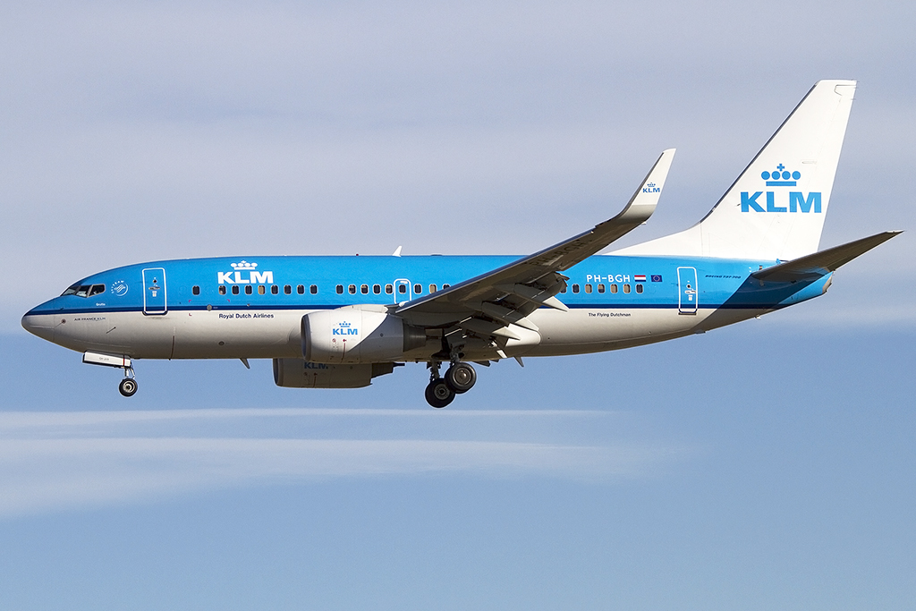KLM, PH-BGH, Boeing, B737-7K2, 14.09.2012, BCN, Barcelona, Spain 





