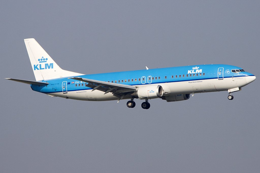 KLM, PH-BTG, Boeing, B737-406, 19.09.2009, AMS, Amsterdam, Niederlande 

